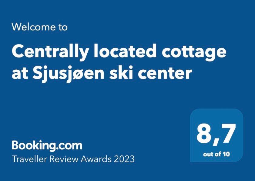 Centrally Located Cottage At Sjusjoen Ski Center Екстер'єр фото